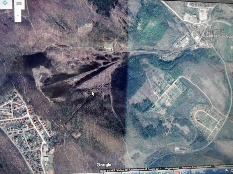 Google műhold felvétel 2017