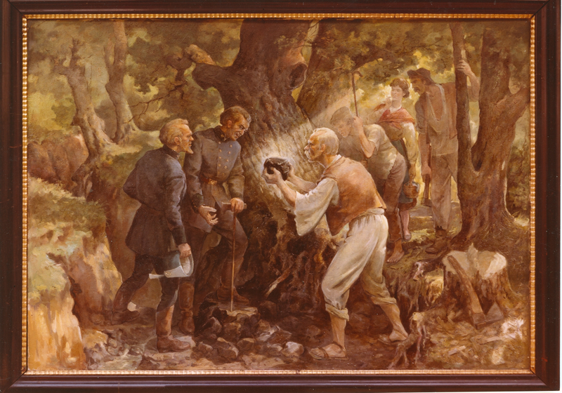 Az égő kő /festmény/