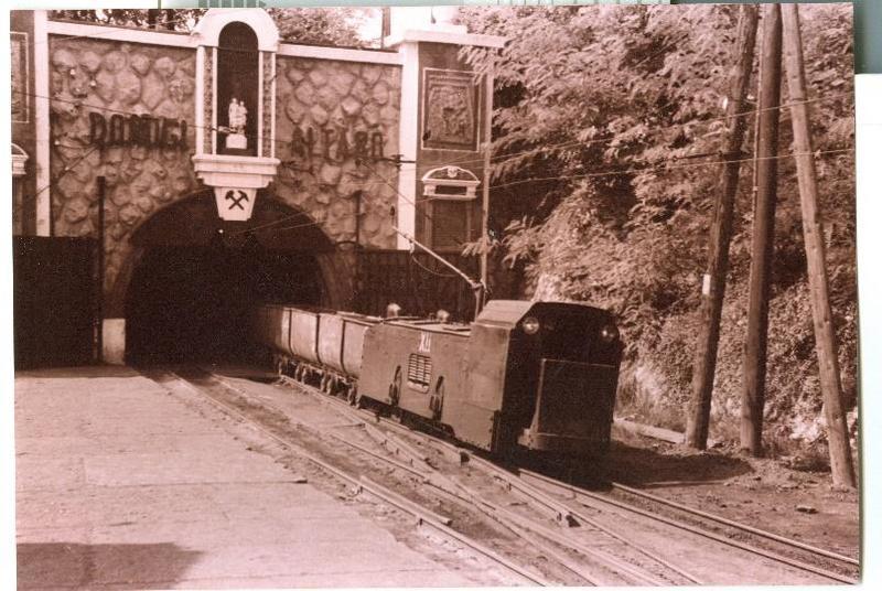 Már Dorogi altáró néven, villamosítva fotó: Geiszler József gyűjteménye