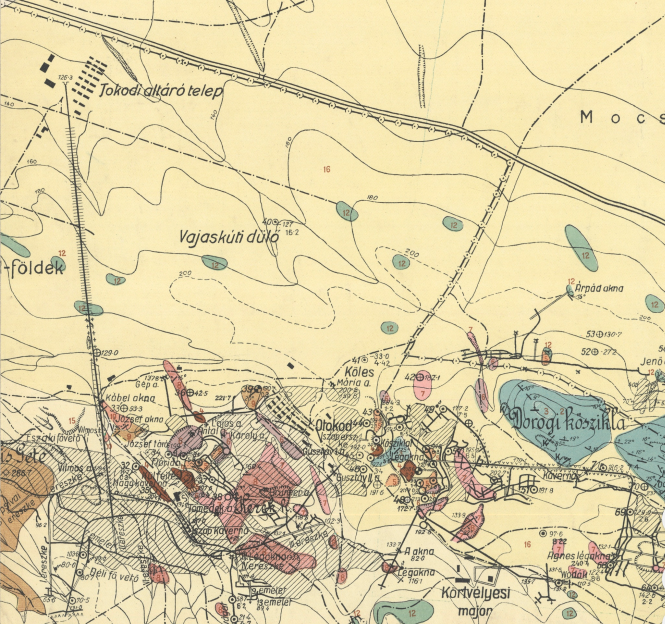 Az esztergomvidéki szénterület földtani viszonyai c. könyvből (1922)